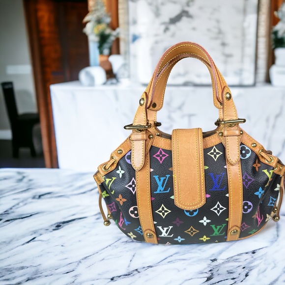 Louis Vuitton Black Murakami Theda bag - Picture 2 of 9